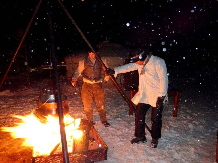 © Torch-lit ski ride - ESF Névache